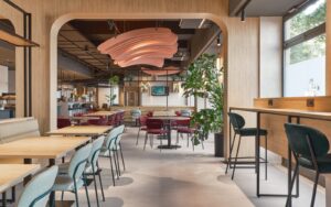 WeWantMore has rethought the lobby of ibis Antwerp Centrum
