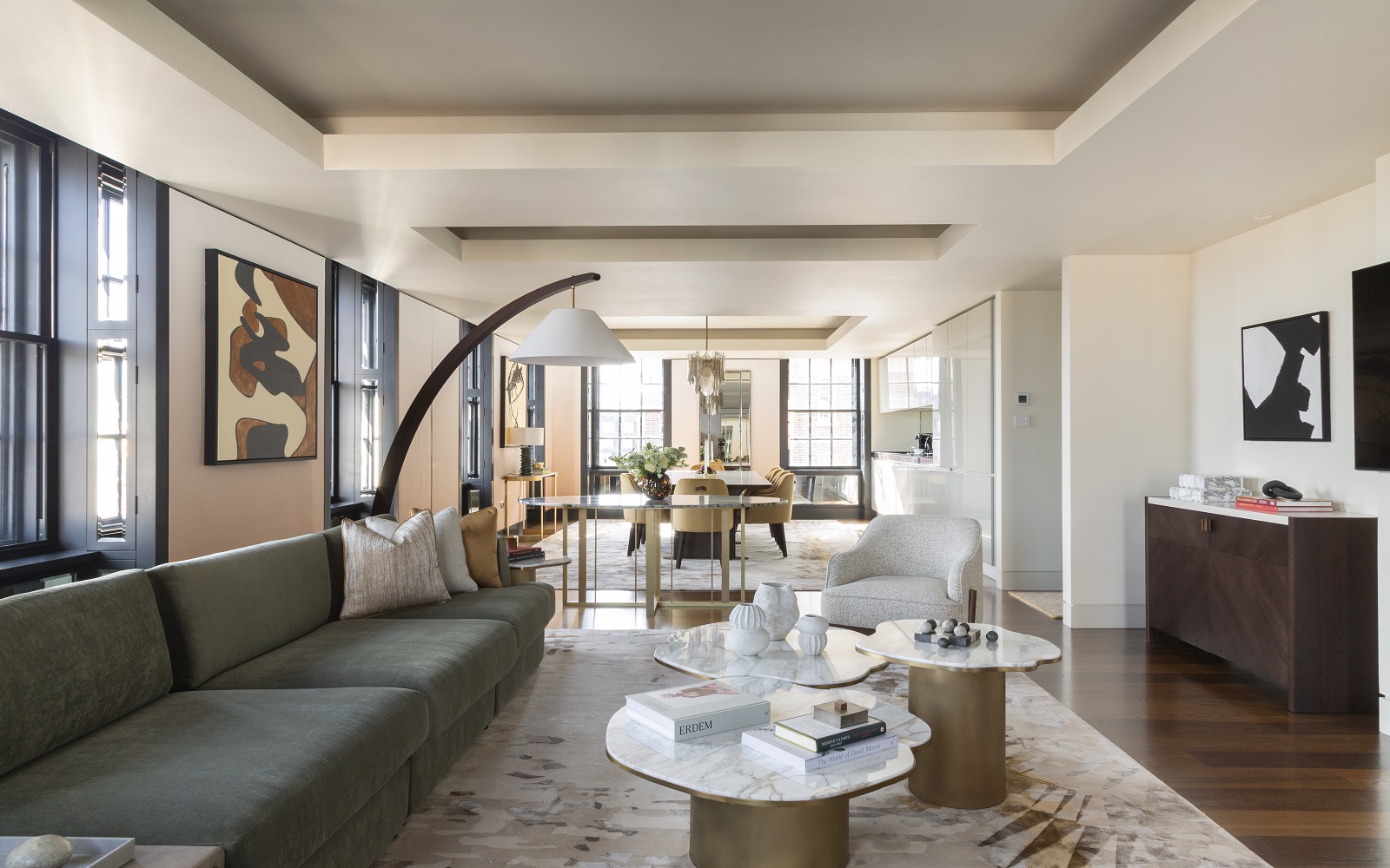 New interiors by SP3 London and Wimberly Interiors draw inspiration from Hyde Park and Mayfair, enhancing both guest accommodation and arrival experience at Grosvenor House Suites.