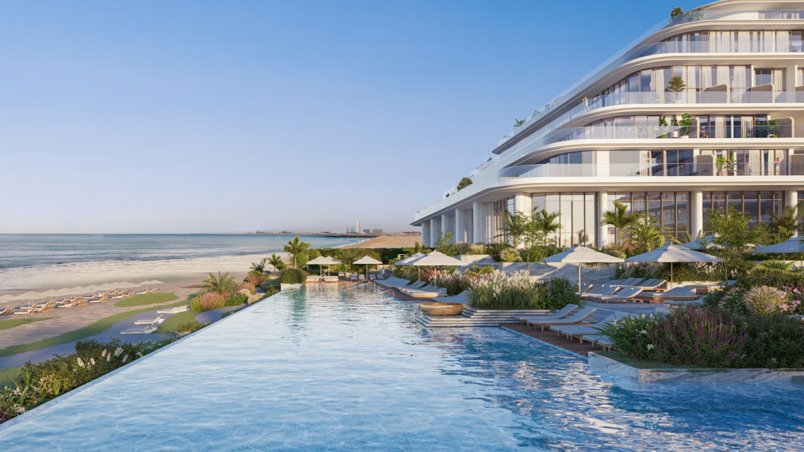 Gran Melia Dubai - pool and beach