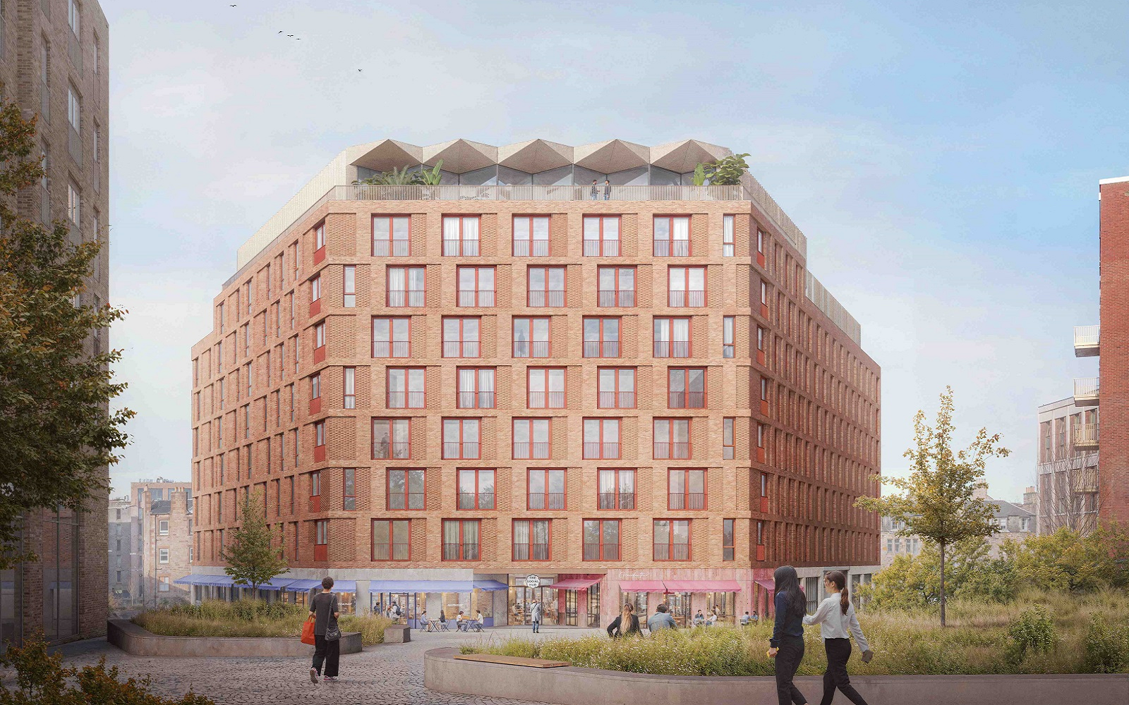 The Social Hub Edinburgh render