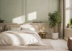 guestroom with white linen and green plant from Colbert collection, Minor Hotels