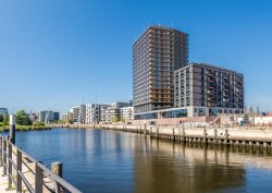 “Roots” in Hamburg’s HafenCity Germany’s tallest wooden skyscraper