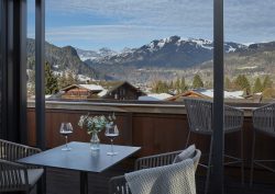 alpine view from The Mansard by Miiro