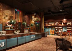 25h Paper Island reception area