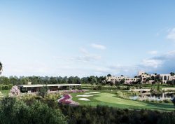 The grounds and golf course at La Maviglia