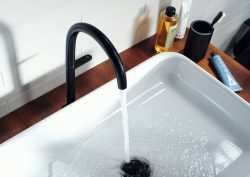 black axor one tap over basin
