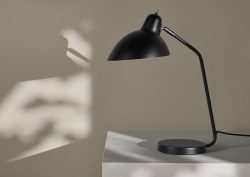 silhouette of anglepoise style table lamp from BoConcept