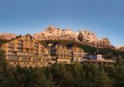 Aman Rosa Alpina, Italy - Render Exterior