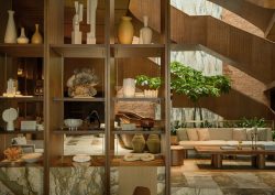 lobby and shelving display detail in St Regis Cap Cana