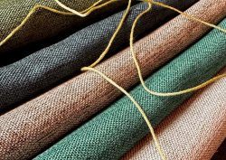 a selection of colours in Kiara dimout fabric by Skopos