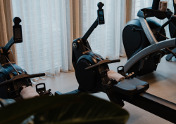 Gym equipment from Life fitness