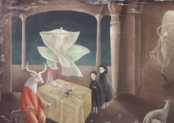 Leonora Carrington’s “And Then We Saw the Daughter of the Minotaur,” 1953. Oil on canvasCredit...Museum of Modern Art, London By Adrian Dannatt