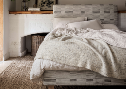 Wellness design: naturalmat organic hemp bed linen set from £260 for a single (naturalmat)