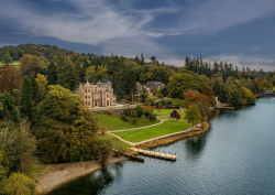 Langdale Chase Hotel overlooking Lake Windermere in the Lake District