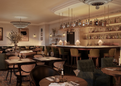 Dining room and bar at Miiro Palais Rudolf