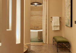 Shot of House of Rohl x 1508 London Principal Bathroom for WOW!house 2025