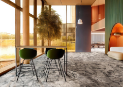 Richly jewel-toned room with Balsan carpet, new Daydream collection