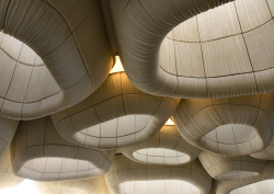 Interior of Corallium Marine Institute