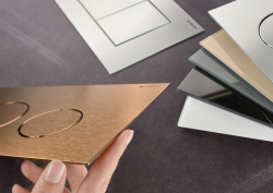 Geberit flush plates in multi-colours