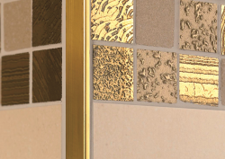 Schluter Systems tile edge protection in hospitality design