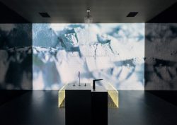 display of GROHE taps at Milan Design Festival