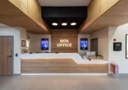 James Latham provides HIMACS® bringing style and strength to Lichfield Garrick Theatre’s stunning new ticket desk and bar areas