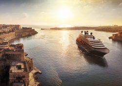 exterior render of Ritz Carlton luxury yacht collection Ilma