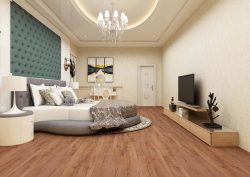 Red Rustic streaked Oak Luxury Vinyl Flooring