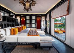 in Paro, Bhutan -Luxury Tented Bedroom in Pemako Hotels