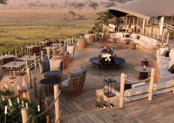 Mahali Mzuri renderings - Deck and Fire Pit