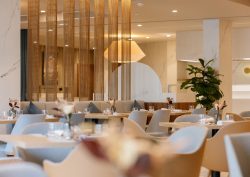 chairs and tables in The Barceló Hotel Group Royal Hideaway Hotels & Resorts Casablanca