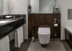 TOTO WASHLET in white, set in the Prince Akatoki London hotel