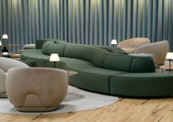 s-shaped modular curved couch from BoConcept