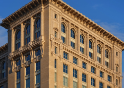 exterior render of NoMad Detroit