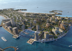 aerial view - Four Seasons Announces New Luxury Resort and Private Residences in Mina, Ras Al Khaimah, UAE