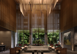 render of proposed COMO hotel in Carter Building melbourne