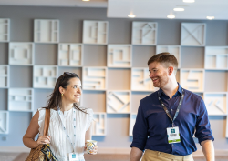 Patrick McCrae, Artiq's CEO, and Art’s Director Beth Fleming