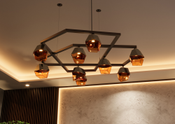 Northern Lights Jewel Chandelier