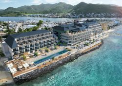 aerial view of The Whimsy Hotel & Spa Saint-Martin – MGallery Collection