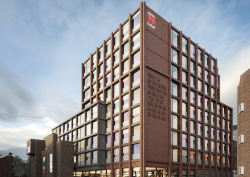 cgi of exterior citizenM Dublin
