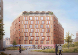 The Social Hub Edinburgh render